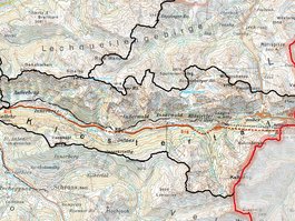 Karte Klostertal Landkarte 2 image-58389