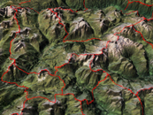 Karte Tannberg von Norden nach Süden image-58871